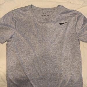 Nike Women's The Nike -Tee Dri Fit Gray T-Shirt